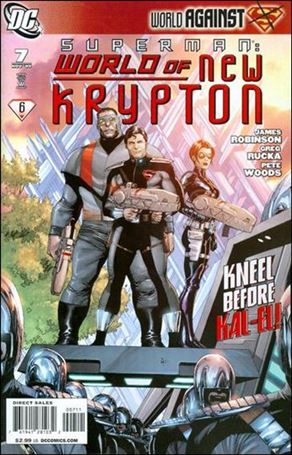 Superman: World of New Krypton issue 7 Gary Frank Cover