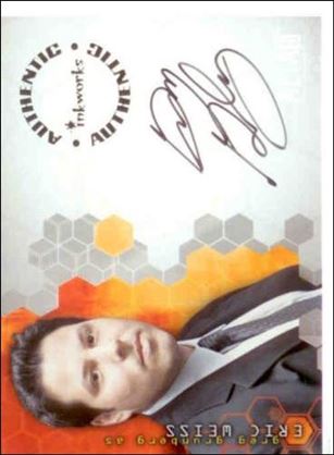 Alias: Season Two (Autograph Subset) card A13 Greg Grunberg as Eric Weiss