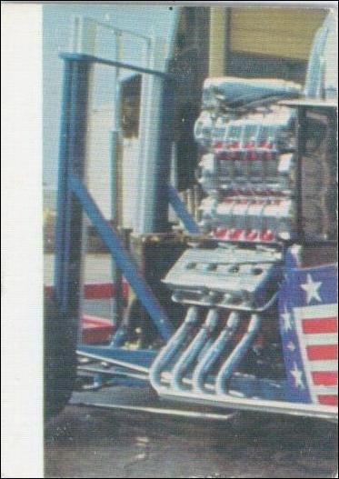 Kustom Cars 1  (Checklist/Puzzle Piece Subset) card 4 Middle Left / Gray Checklist