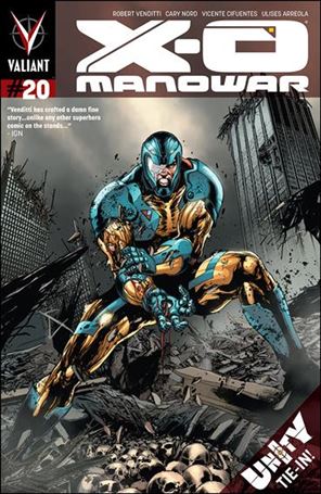 X-O Manowar (2012)  issue 20-B Miguel Sepulveda 1:25 Cover