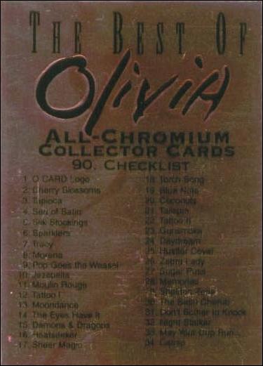 Best of Olivia (Base Set) card 90 Checklist