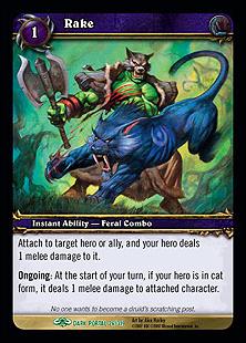 World of Warcraft: Through the Dark Portal (Base Set) card 26 Rake