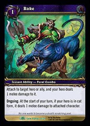 World of Warcraft: Through the Dark Portal (Base Set) card 26 Rake