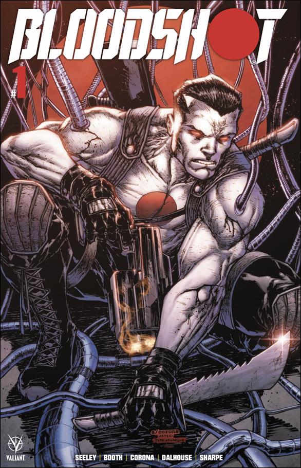 Bloodshot (2019) issue 1-SE Adelso Corona Planet Awesome NYCC Cover 1/500
