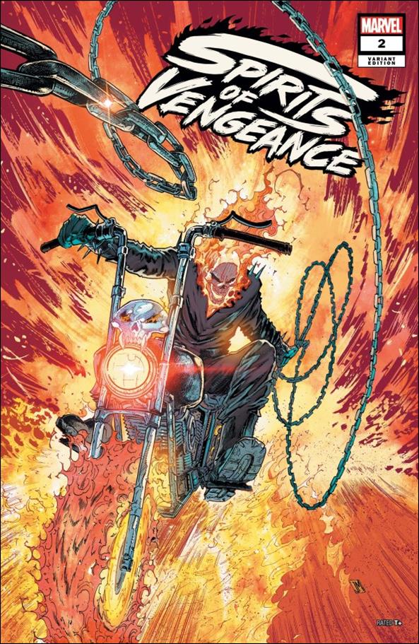 Spirits of Vengeance (2024) issue 2-C Justin Mason 1:25 Cover