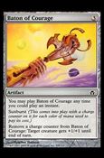 Magic the Gathering: Fifth Dawn (Base Set) card 105 Baton of Courage
