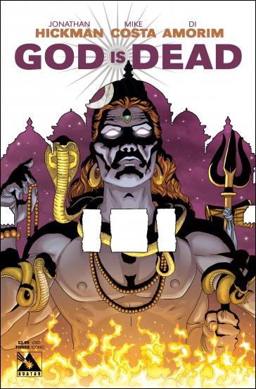 God is Dead issue 3-D Jacen Burrows Iconic Cover 1/5000