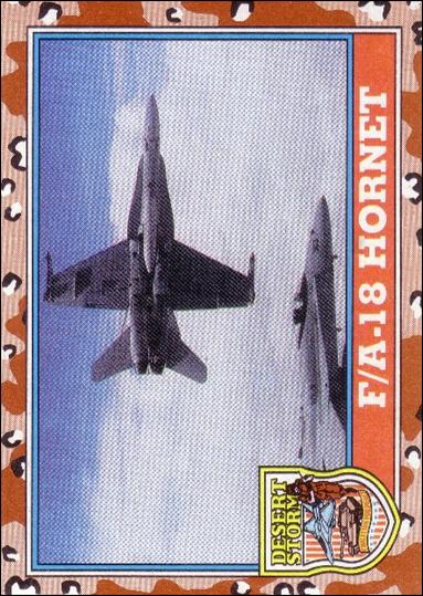 Desert Storm: Series 2 (Base Set) card 116 F/A-18 Hornet