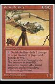 Magic the Gathering: 4th Edition (Base Set) card 214 Orcish Artillery
