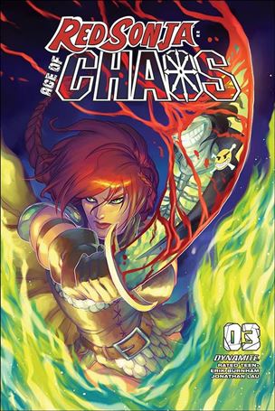 Red Sonja: Age of Chaos issue 3-F Meghan Hetrick Cover