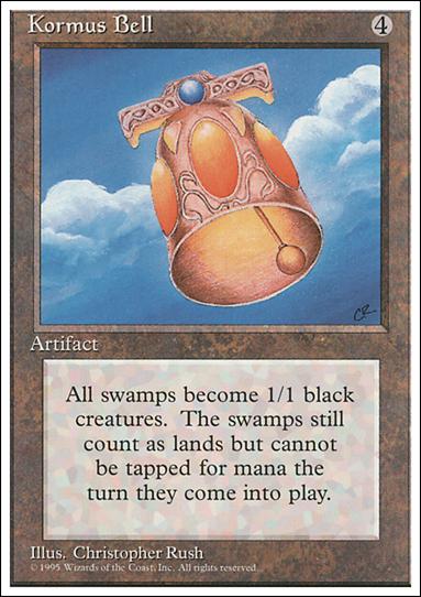 Magic the Gathering: 4th Edition (Base Set) card 332 Kormus Bell