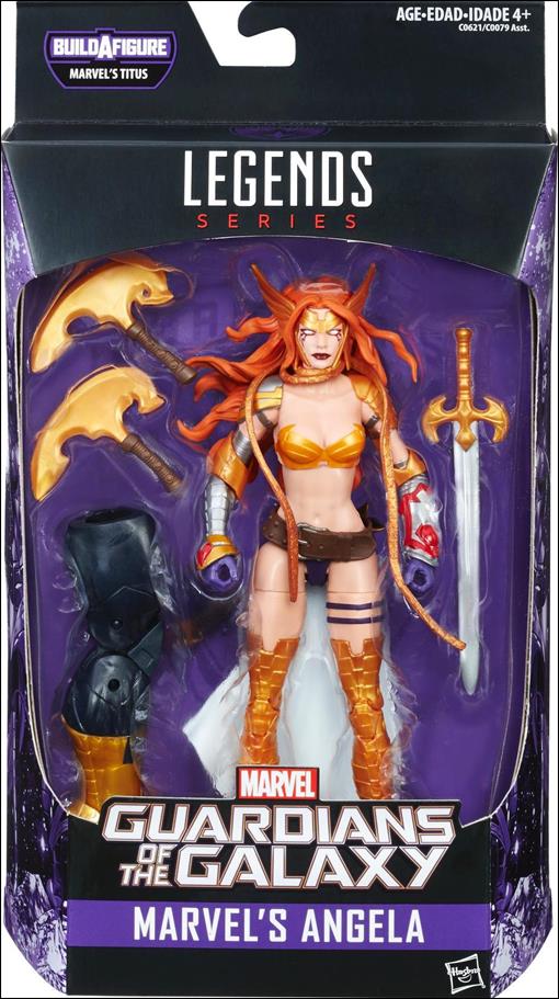 Marvel Legends Series: Guardians of the Galaxy (Titus Series) figure 1 Marvel's Angela