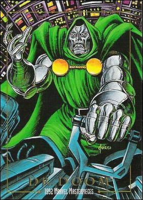 1992 Marvel Masterpieces (Base Set) card 26 Dr. Doom