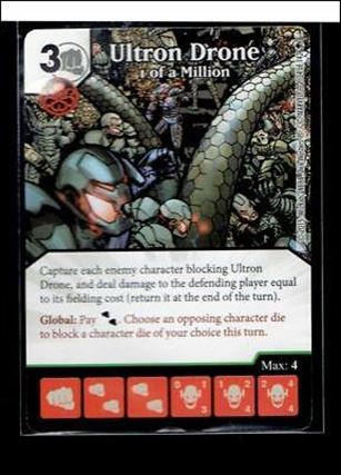 Marvel Dice Masters Age of Ultron  card 104 Ultron Drone:1 of a Million