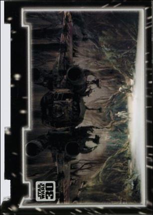 Star Wars 30th Anniversary (Tryptich Puzzle Subset) card PoTF 3 The Power of the Force
