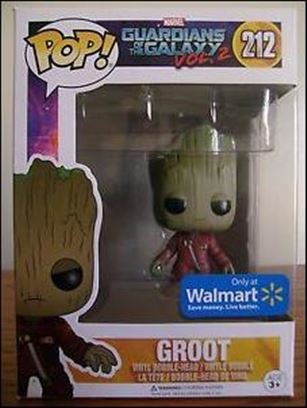 POP! Marvel figure 212 Groot (Walmart Exclusive)