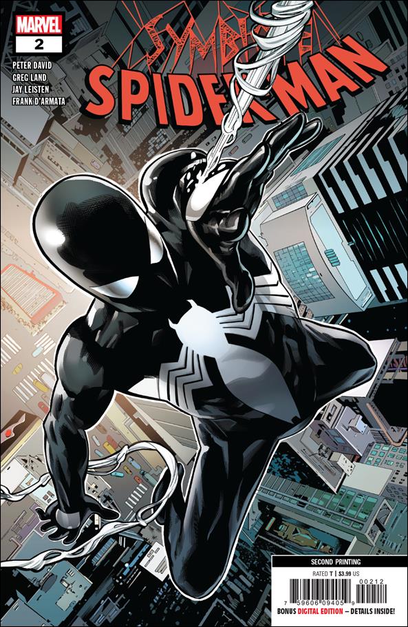 Symbiote Spider-Man issue 2-E Greg Land Cover (2nd Printing)