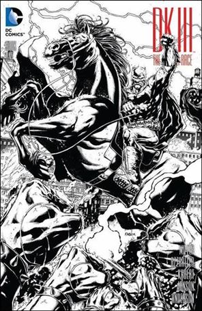 Dark Knight III: The Master Race issue 1-PJ Jason Fabok Yesteryear Comics Black & White Cover