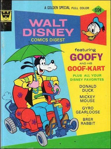 Walt Disney Comics Digest issue 43-B Whitman Cover