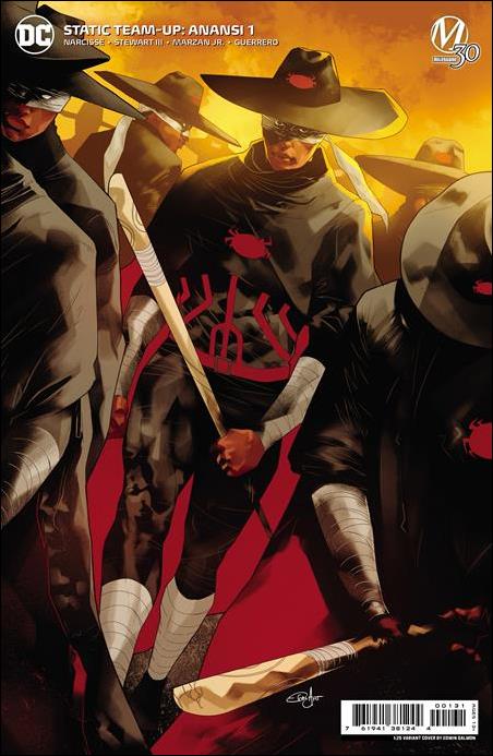 Static Team-Up: Anansi issue 1-C Edwin Galmon 1:25 Cardstock Cover