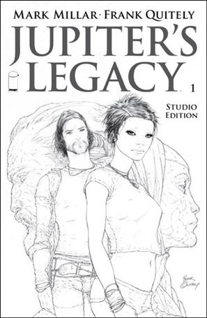 Jupiter's Legacy issue 1-K Frank Quitely Studio Edition Cover