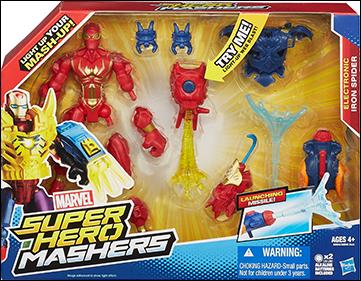 Marvel Super Hero Mashers (Electronic) figure 3 Iron Spider