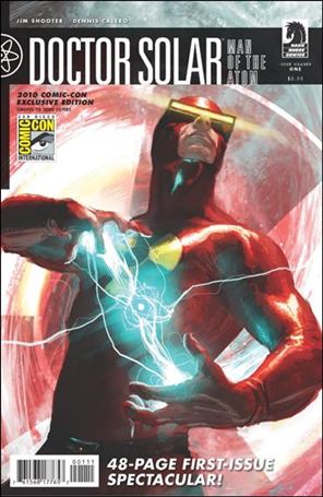 Doctor Solar, Man of the Atom (2010) issue 1-C Michael Komarck San Diego Comic-Con Cover 1/2000