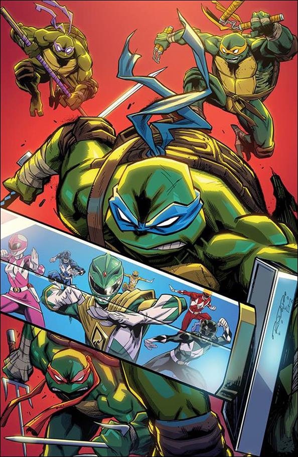 Mighty Morphin Power Rangers/Teenage Mutant Ninja Turtles issue 4-F Khary Randolph Virgin Cover