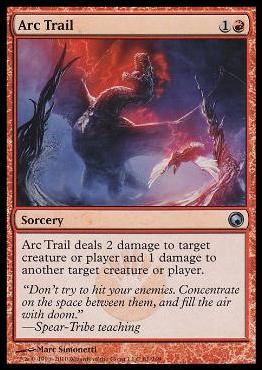 Magic the Gathering: Scars of Mirrodin (Base Set) card 81 Arc Trail