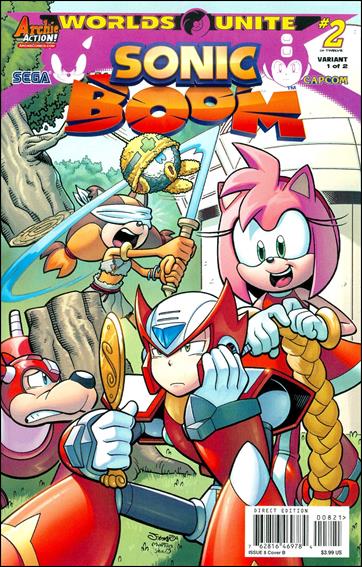 Sonic Boom issue 8-B Ryan Jampole Cover