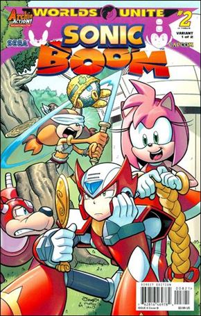 Sonic Boom issue 8-B Ryan Jampole Cover