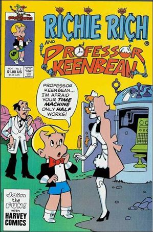 Richie Rich and Professor Keenbean Cover Image 2