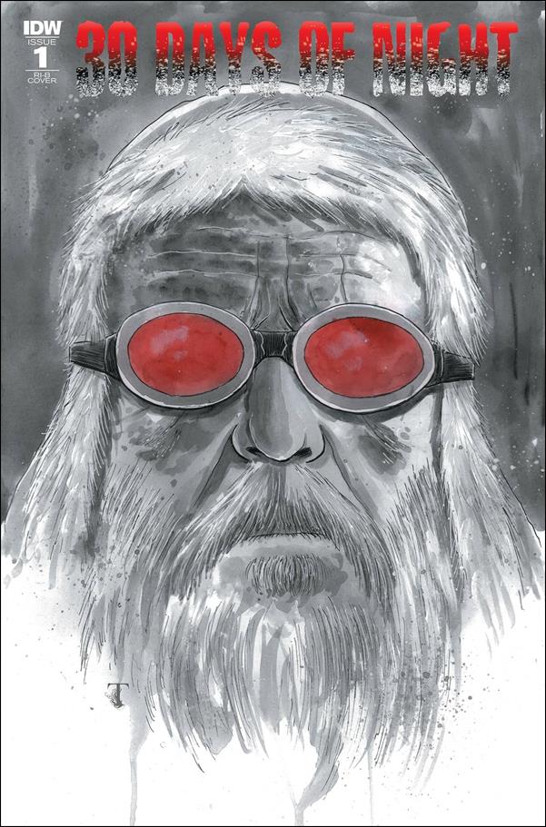30 Days of Night (2017) issue 1-D Ben Templesmith 1:15 Black and White Cover