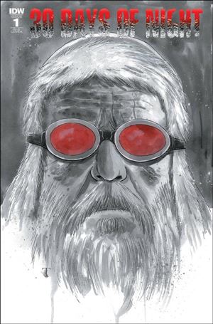 30 Days of Night (2017) issue 1-D Ben Templesmith 1:15 Black and White Cover