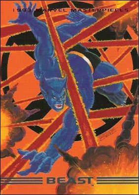 1993 Marvel Masterpieces (Base Set) card 17 Beast