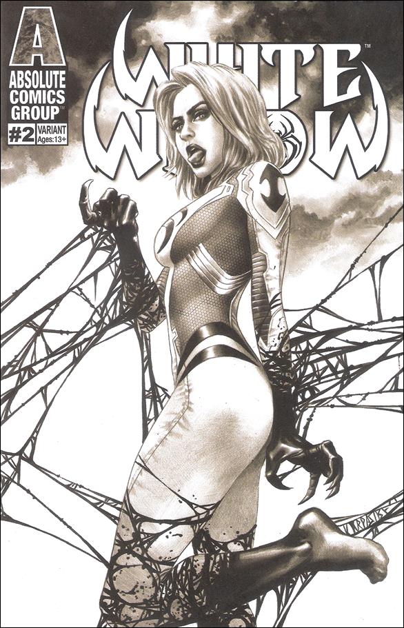 White Widow issue 2-T Ryan Pasibe "Coloring Book" Cover