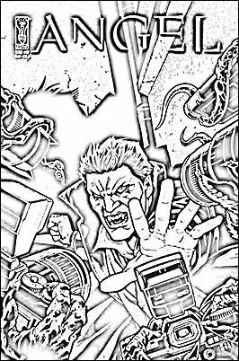 Angel: After the Fall issue 19-D Gabriel Rodriguez 1:25 Sketch Cover
