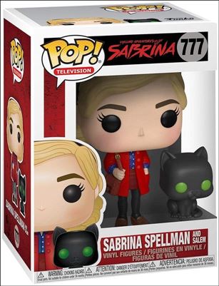POP! Television figure 777 Sabrina Spellman and Salem