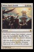 Magic the Gathering: Mirrodin Besieged (Base Set) card 19 White Sun's Zenith