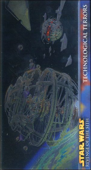 Star Wars: Revenge of the Sith Widevision (Chrome Art Hobby Subset) card H10 Technological Terrors