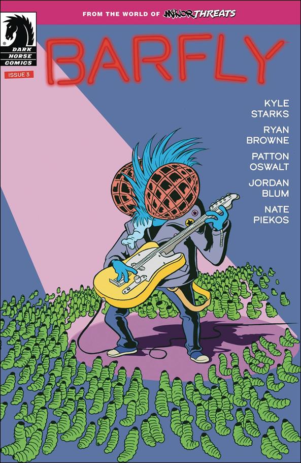 From the World of Minor Threats: Barfly issue 3-B Alice Darrow Cover