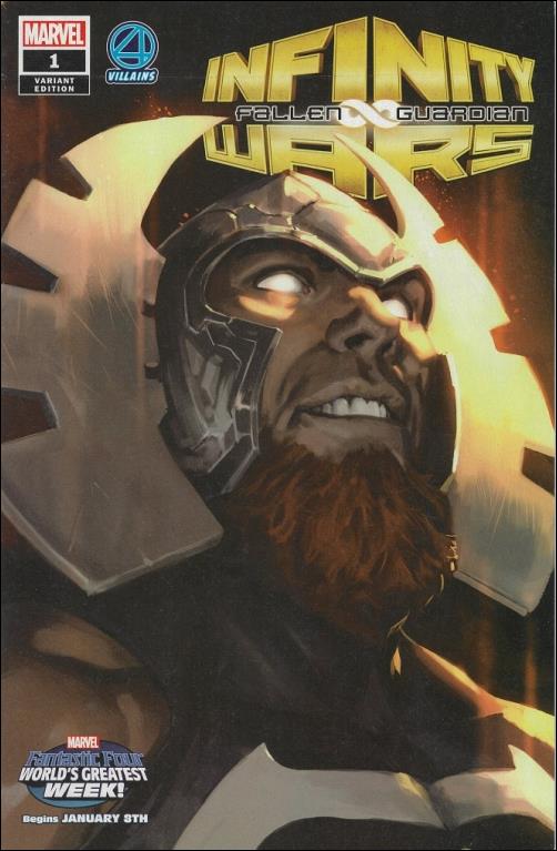Infinity Wars: Fallen Guardian issue 1-D Marko Djurdjevic Villains Cover