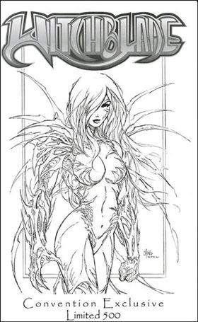 Witchblade (1995) issue 52-B JayCompany Convention Exclusive Sketch Cover 1/500