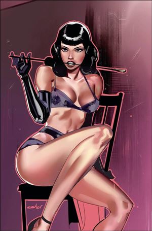 Bettie Page: The Alien Agenda issue 4-I Celor 1:7 Virgin Cover