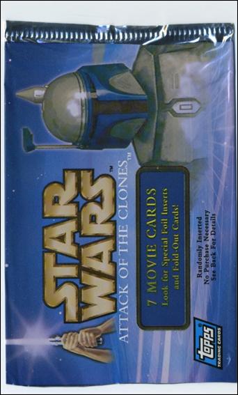Star Wars: Attack of the Clones card 2-B Sealed Hobby Pack - Jango Fett