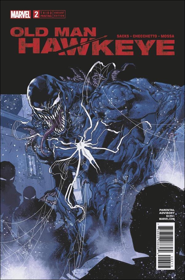 Old Man Hawkeye issue 2-D Marco Checchetto Red Logo Cover (3rd Printing)