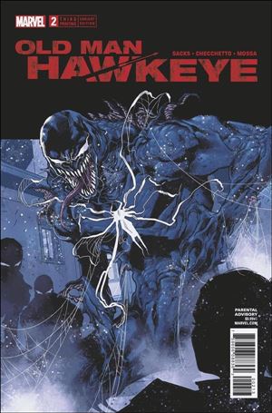 Old Man Hawkeye issue 2-D Marco Checchetto Red Logo Cover (3rd Printing)