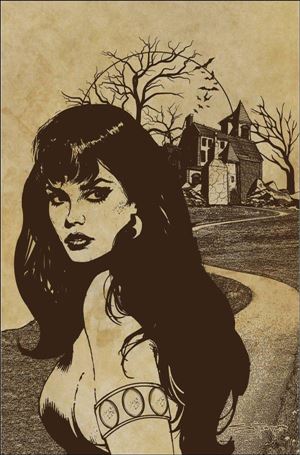 Vampirella: Dead Flowers issue 1-L Sara Frazetta & Bob Freeman 1:15 Virgin Cover