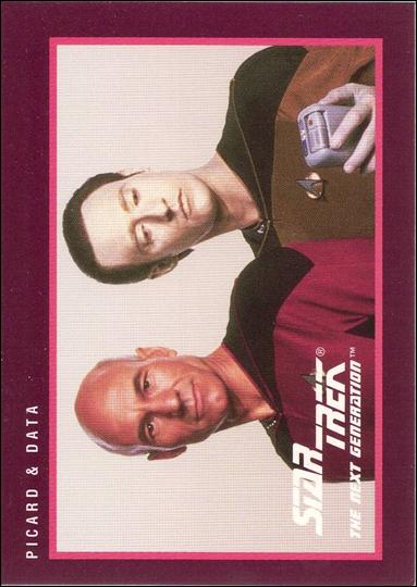 Star Trek 25th Anniversary: Series 2 (Base Set) card 282 Picard & Data