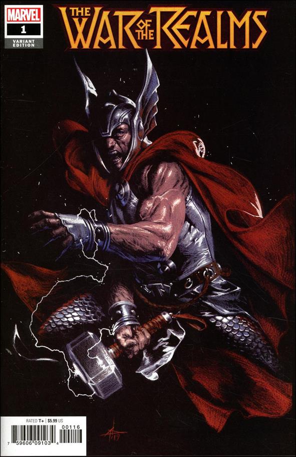 War of the Realms issue 1-Q Gabriele Dell'Otto 1:10 Cover